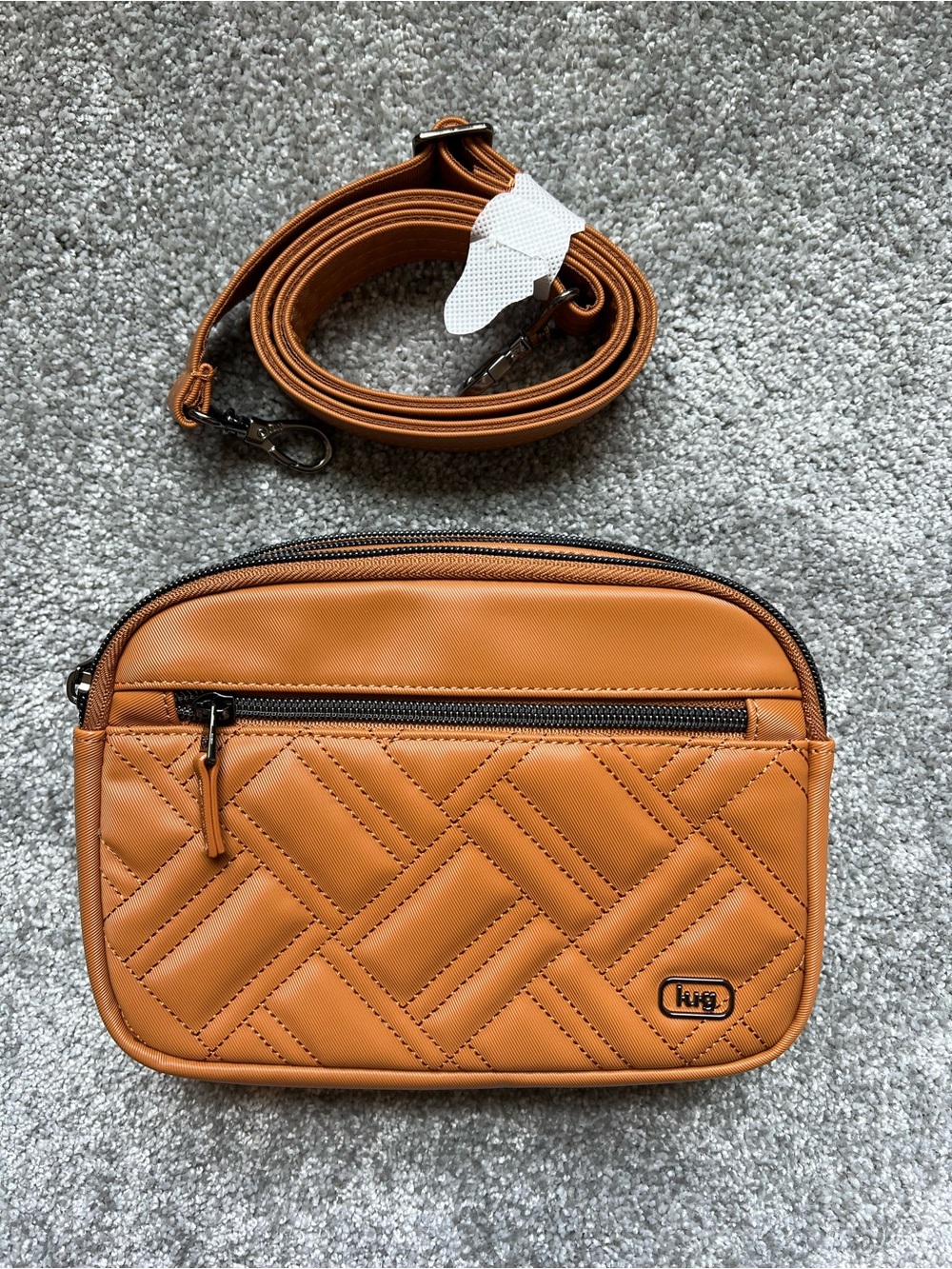 Lug Super coupe 3 satin luxe cappuccino NWOT